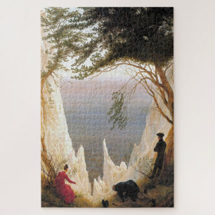 Chalk Cliffs on Rügen: A Romantic Landscape  Jigsaw Puzzle