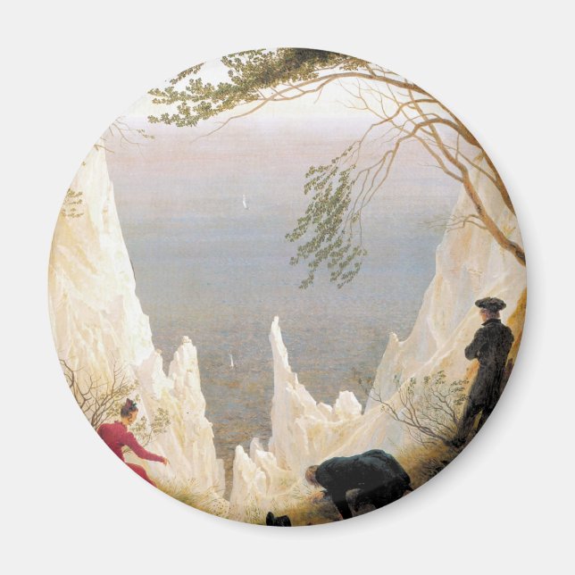 Chalk Cliffs on Rugen Magnet (Front)