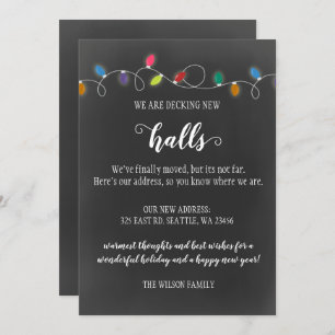 Chalk Decking The New Halls Moving Announcement