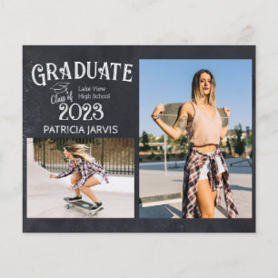 Chalk High School Photo Grad Announcement Budget