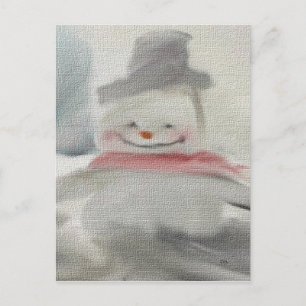 Chalk Snowman Postcards
