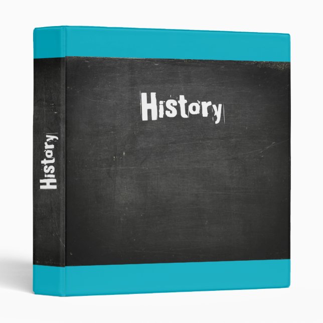 Chalkboard 3 Ring Binder - Customize (Front/Spine)