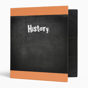 Chalkboard 3 Ring Binder - Customize