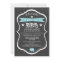 Chalkboard Baby Shower Invitation / Boy