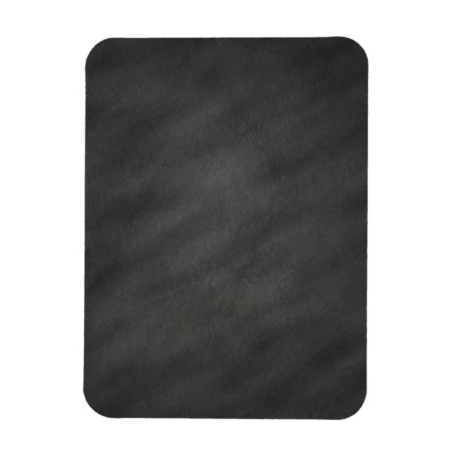 Chalkboard Background Grey Black Chalk Board Blank Magnet (Vertical)