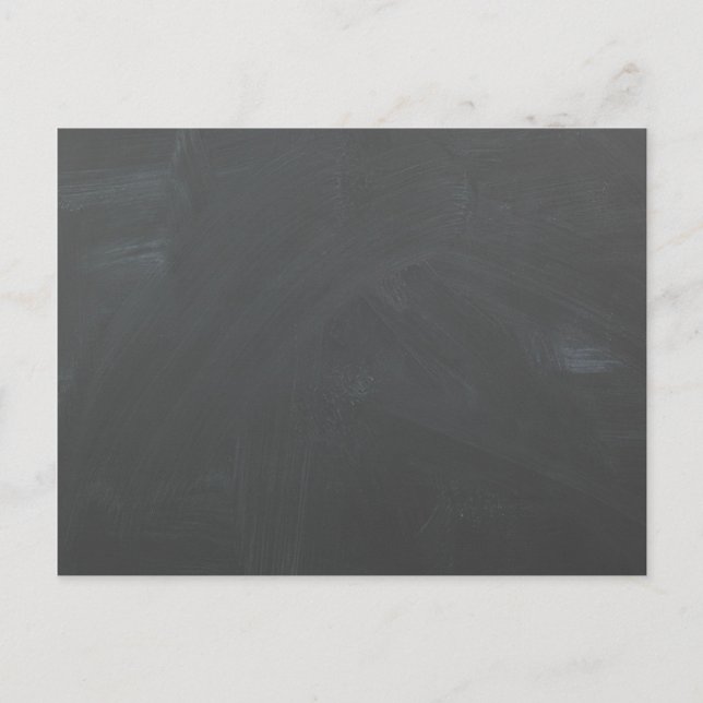 Chalkboard background postcard- Customize Postcard (Front)