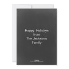 chalkboard billiard player Christmas Cards