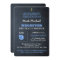 Chalkboard Blue First Communion Invitation