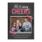 Chalkboard Cheers Holiday Photo Cards
