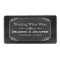 Chalkboard Chic Custom Wedding Mini Wine Labels