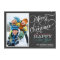 Chalkboard Christmas Holiday Photo Flat Card