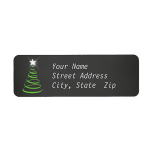 Chalkboard Christmas Retourner l'adresse