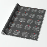 Chalkboard Christmas Vintage Holly Wrapping Paper<br><div class="desc">Elegant vintage chalkboard style Merry Christmas holiday gift wrap paper for a personalized touch on all the presents under your tree. Fancy holly wreath design on slate chalk board background with decorative retro letterpress style typography. Add the year (optional) or your family name, monogram initials, personalized message text. Contemporary, classic,...</div>
