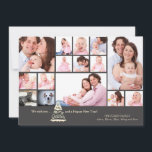 Chalkboard Collage Christmas Photo Card<br><div class="desc">Do you have a large family? Can't decide which pictures to feature on your holiday card? Our Chalkboard Collage Christmas Photo Card provides you with 15 photo windows! Plenty of room for everyone! Square photos are required to fit into the boxes and two 5x7 for the oblong windows. Having trouble...</div>