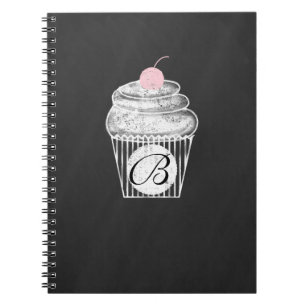 Chalkboard Cupcake Chalk Custom Notebook Journal