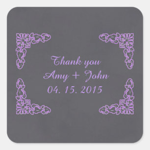 Chalkboard damask favour tags save the date deco2