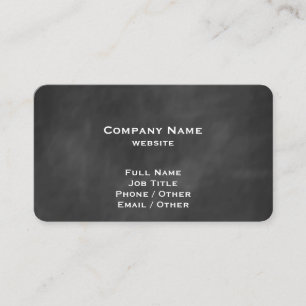 Chalkboard Dandelion Business Card