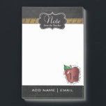 Chalkboard First Grade Teacher | DIY Text Post-it Notes<br><div class="desc">First Grade Teacher Post it notes ready for you to personalize. A great gift for a 1st grade teacher. ✔Note: Not all template areas need changed. 📌If you need further customization, please click the "Click to Customize further" or "Customize or Edit Design"button and use our design tool to resize, rotate,...</div>