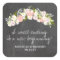 Chalkboard Floral Wreath Wedding