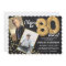 Chalkboard Gold Balloons 2 Photo 80th Birthday