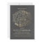 Chalkboard Gold Foil Floral Bouquet Ball