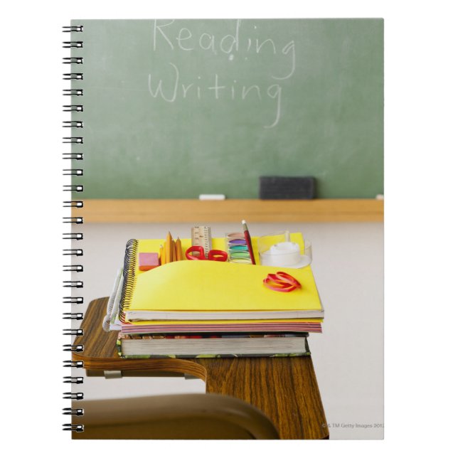 Chalkboard in classroom notebook (Front)