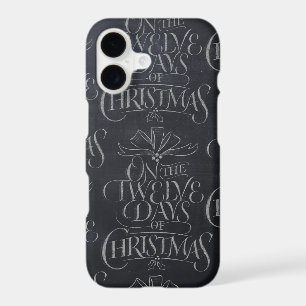 Chalkboard Lettering '12 Days of Christmas' Chalk