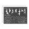Chalkboard Lingerie Shower Bachelorette Invitation