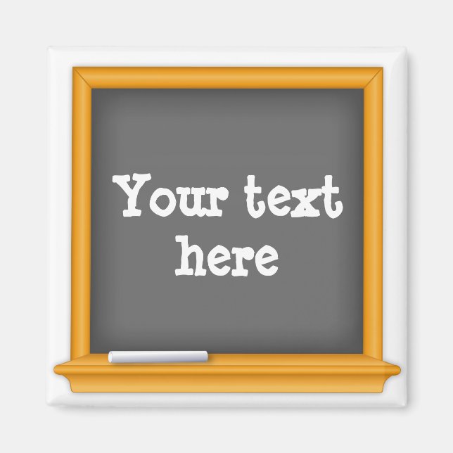 Chalkboard Magnet (Front)