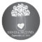 Chalkboard Mason Jar Personalized Favour Stickers