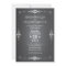 Chalkboard Mason Jar Wedding Invitation
