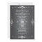 Chalkboard Mason Jar Wedding Invitation