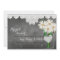 Chalkboard Mason Jar - White Daisies Bridal Shower
