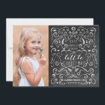 CHALKBOARD | MERRY LITTLE CHRISTMAS PHOTO CARD<br><div class="desc">CHIC FOLIAGE | MERRY LITTLE CHRISTMAS PHOTO CARD</div>