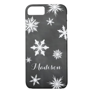 Chalkboard Monogram iPhone 7 Coque