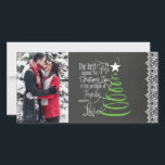 Chalkboard Photo Christmas Card<br><div class="desc">Chalkboard Photo Christmas Card</div>
