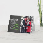 Chalkboard Photo Christmas Card<br><div class="desc">Chalkboard Photo Christmas Card</div>