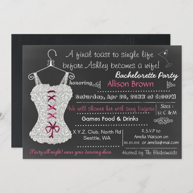 Sexy Invitations Zazzle Ca 