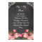 chalkboard poster ,wedding poster