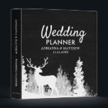 Chalkboard Reindeer Christmas Wedding Planner Binder<br><div class="desc">Chalkboard Reindeer Christmas Wedding Planner</div>