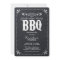 Chalkboard Rustic Vintage Graduation Party BBQ
