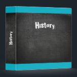 Chalkboard School Binder - Customize the Subject!<br><div class="desc">Customize this binder for every subject!</div>
