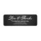Chalkboard Script Love & Thank Address Label