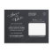 Chalkboard Script Modern Typography Save the Date