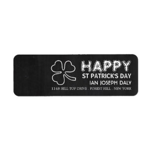 Chalkboard Shamrock, St Patrick's Day
