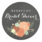 Chalkboard Spring Foliage Bridal Shower Sticker