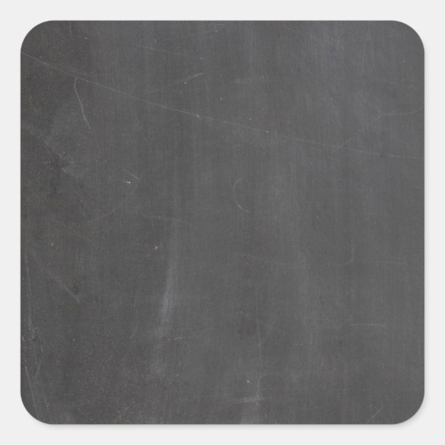 Chalkboard Square Sticker (Front)