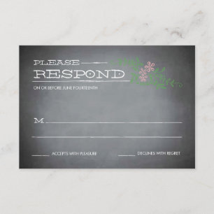 Chalkboard Stencil Pink Response