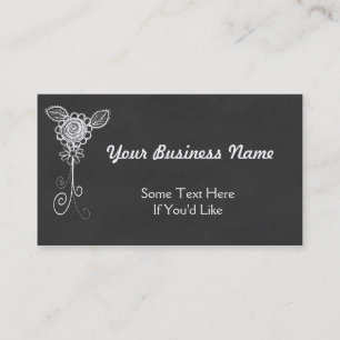 Chalkboard Style All Purpose Business Card