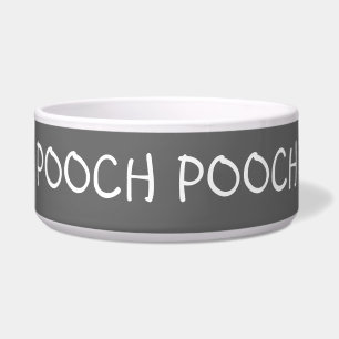 Chalkboard Style Dog Dish